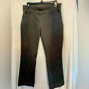 Croft & Barrow Effortless Stretch Pants, Grey, Women's Size 10P Short.